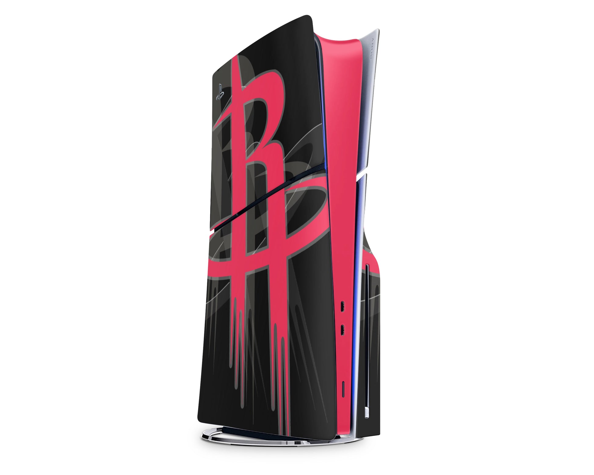 Lux Skins PS5 Slim Houston Rockets PS5 Slim Skins - Sports Basketball Skin