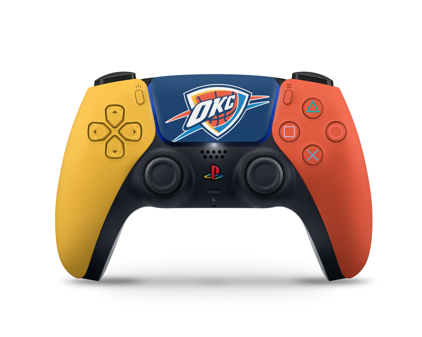 Lux Skins PS5 Slim Oklahoma City Thunder PS5 Slim Skins - Sports Basketball Skin