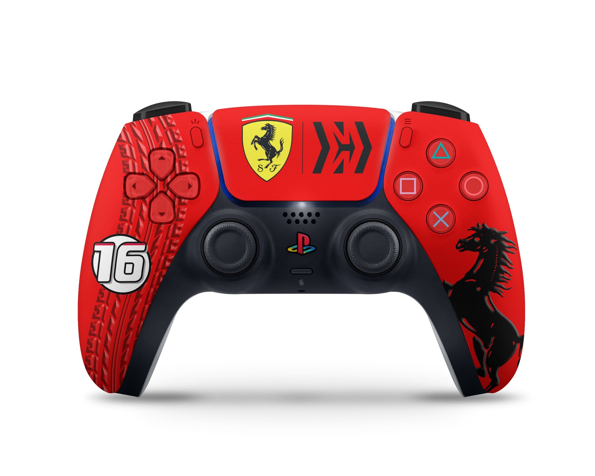 Lux Skins PS5 Pro Charles Leclerc F1 Ferrari PS5 Pro Skins - Sports Formula 1 Skin