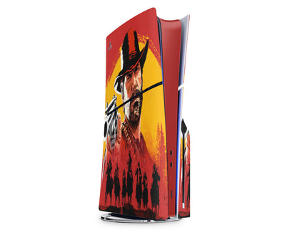 Lux Skins PS5 Slim Red Dead Redemption PS5 Slim Skins - Pop culture  Skin