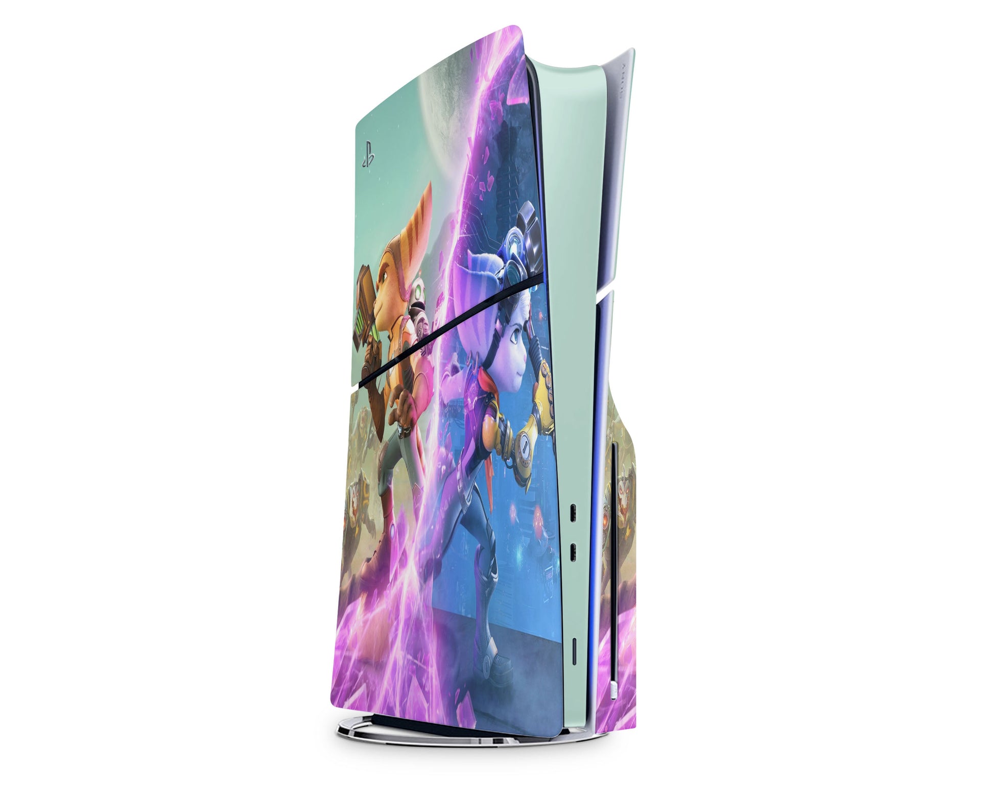 Lux Skins PS5 Slim Ratchet and Clank PS5 Slim Skins - Pop culture  Skin