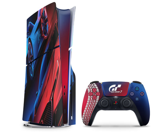 Lux Skins PS5 Slim Gran Turismo PS5 Slim Skins - Pop culture  Skin