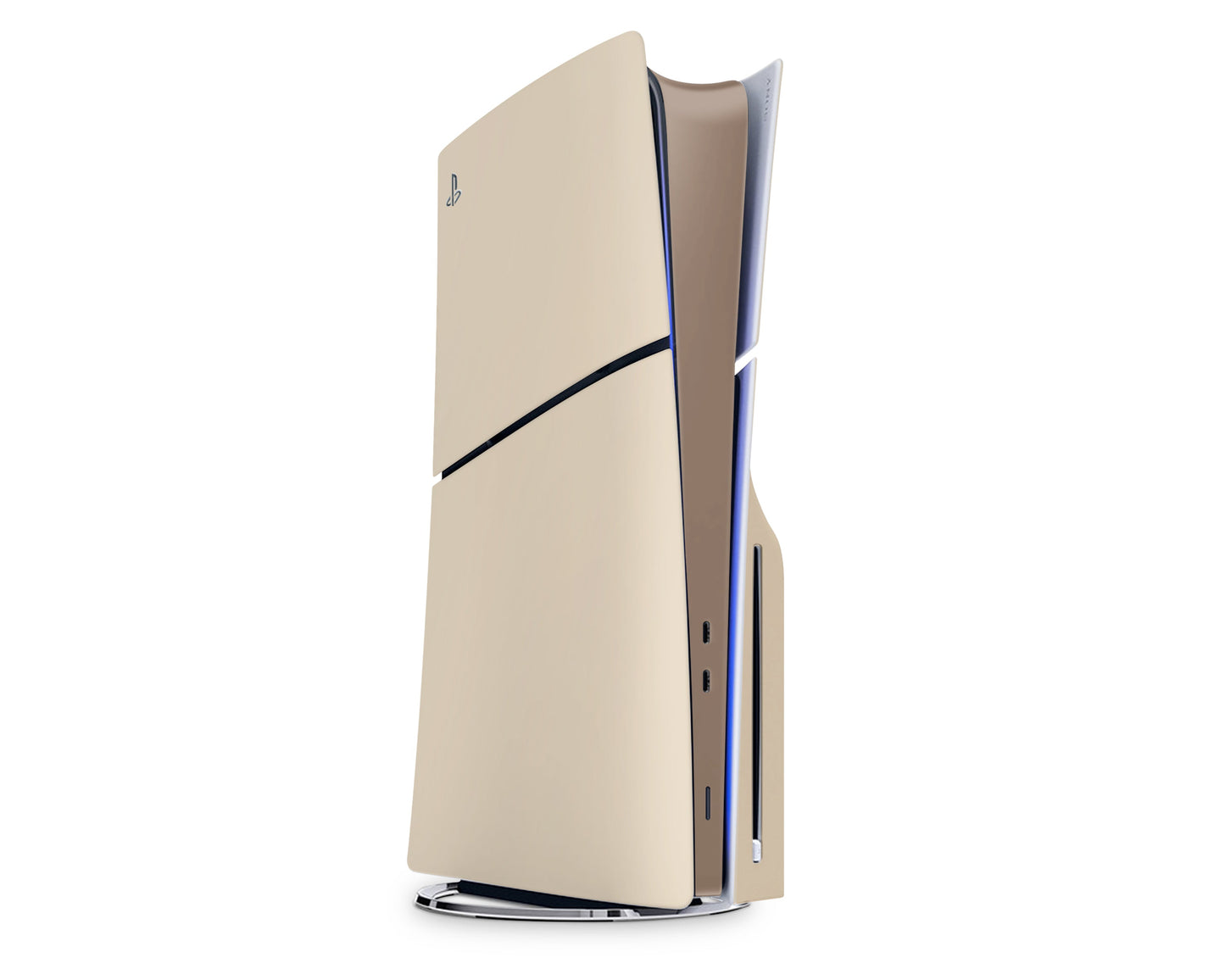 Lux Skins PS5 Slim Iced Latte PS5 Slim Skins - Solid Colours Colour Blocking Skin