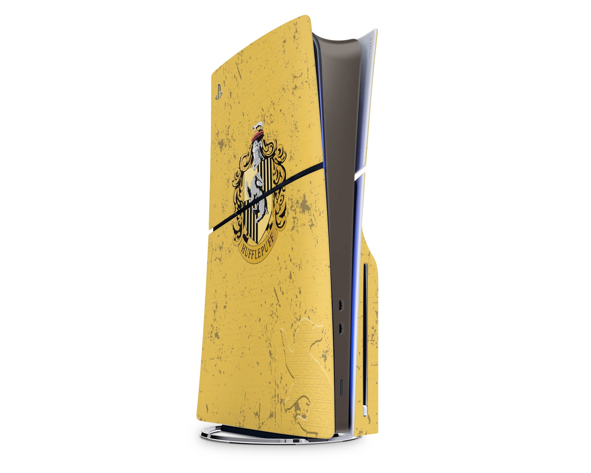 Lux Skins PS5 Slim Harry Potter Hufflepuff PS5 Slim Skins - Pop culture Harry Potter Skin