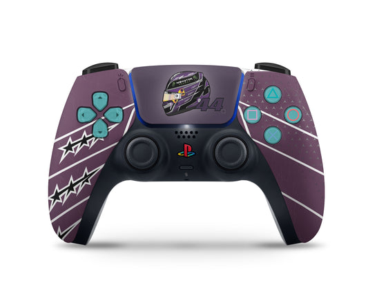 Lewis Hamilton F1 Mercedes Petronas Purple PS5 Controller Skin