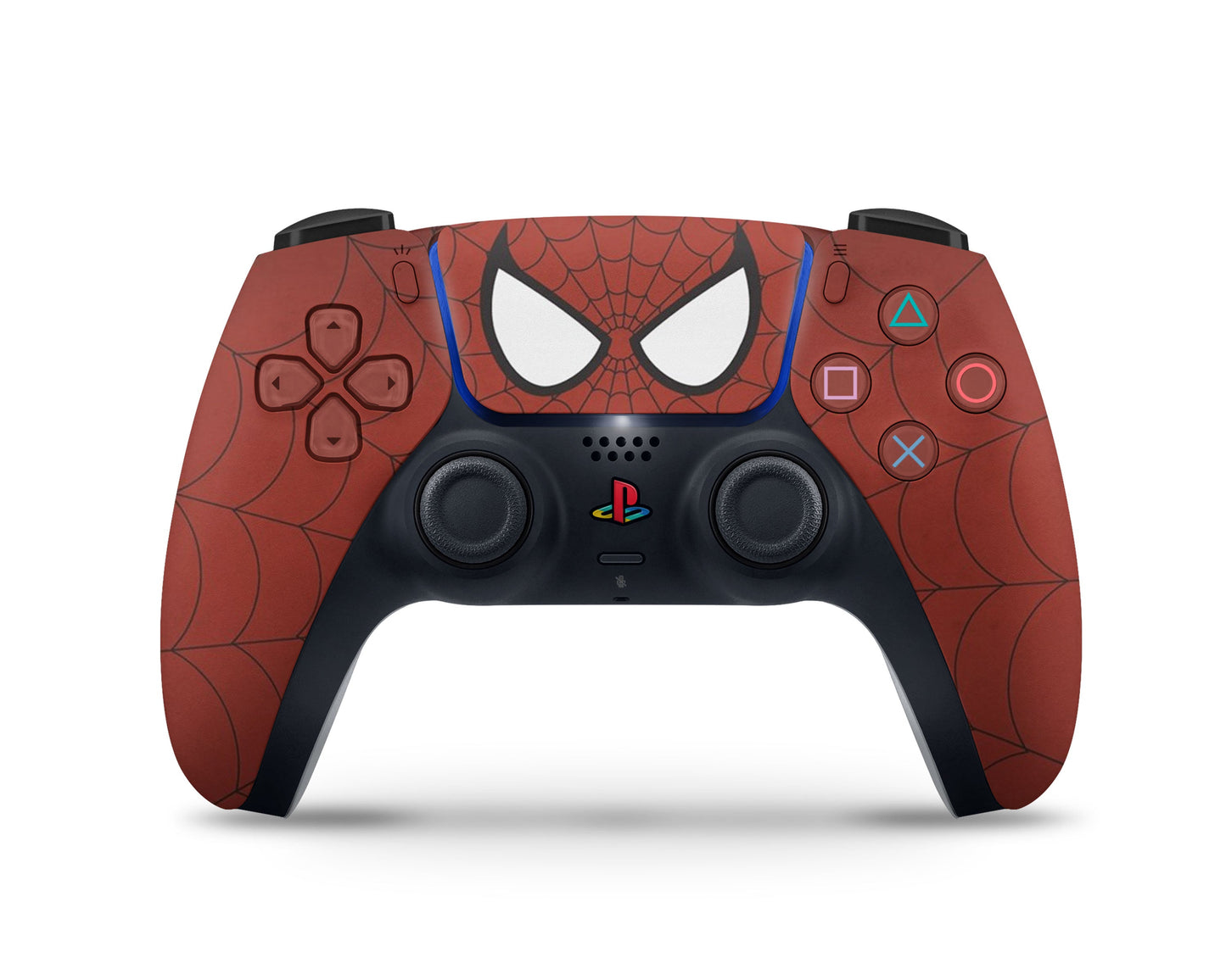 Lux Skins PS5 Pro Red Spiderman Webbing PS5 Pro Skins - Pop culture Spiderman Skin