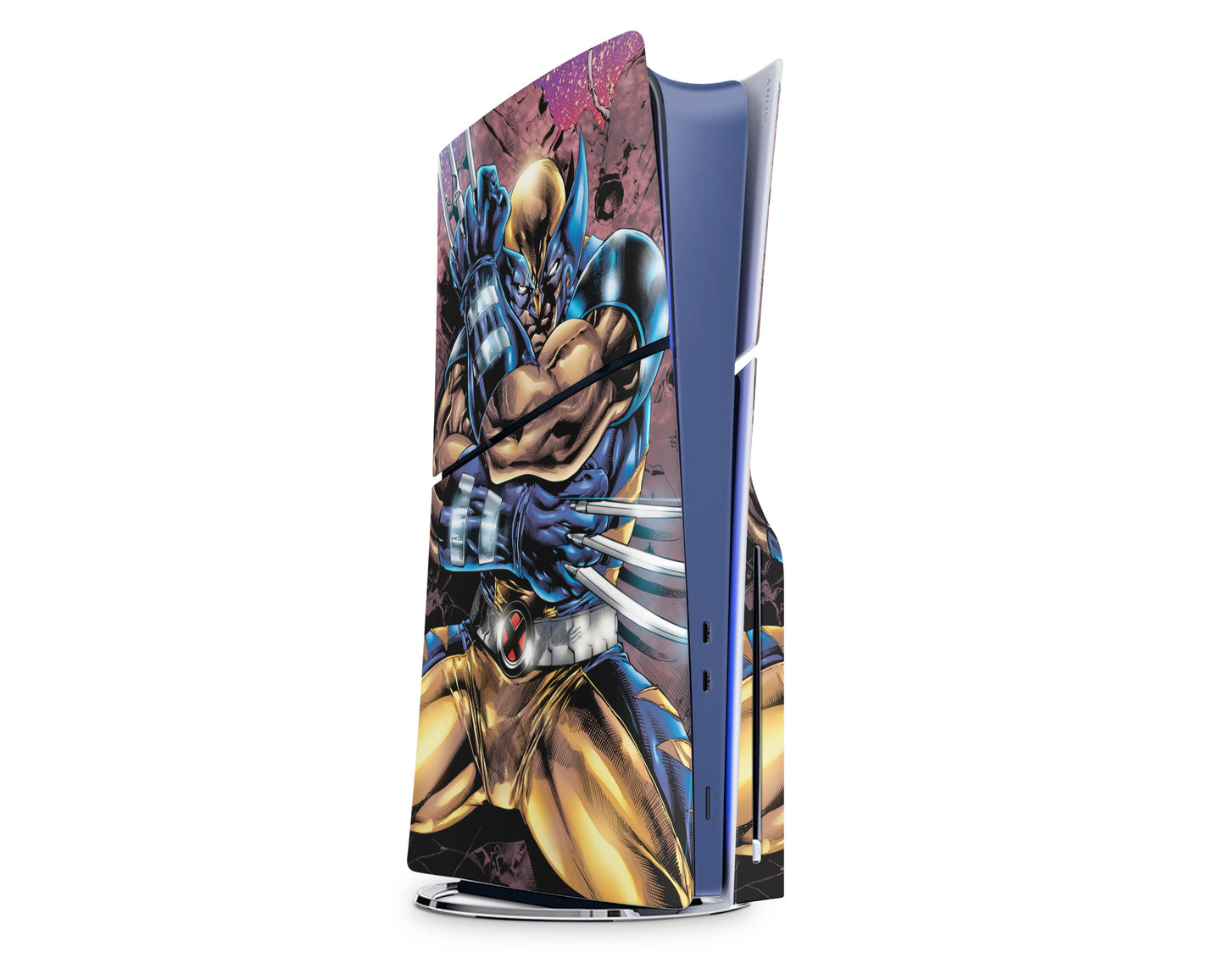 Lux Skins PS5 Slim Wolverine Cartoon PS5 Slim Skins - Pop culture Comics Skin