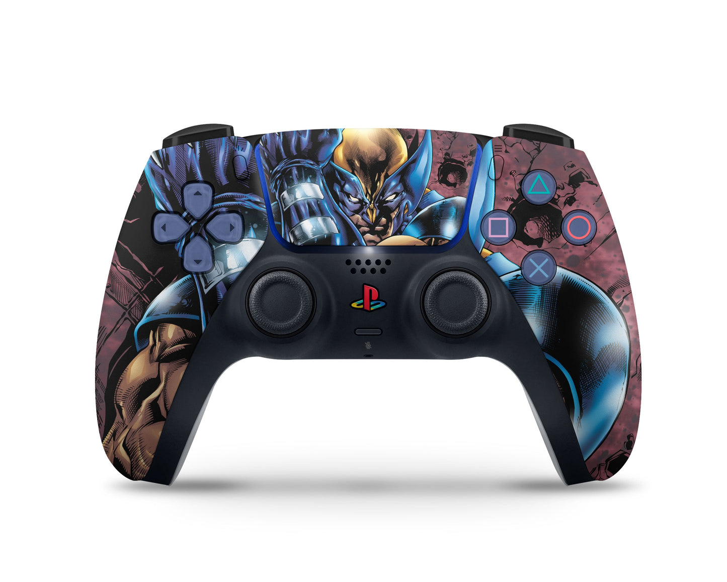 Lux Skins PS5 Slim Wolverine Cartoon PS5 Slim Skins - Pop culture Comics Skin