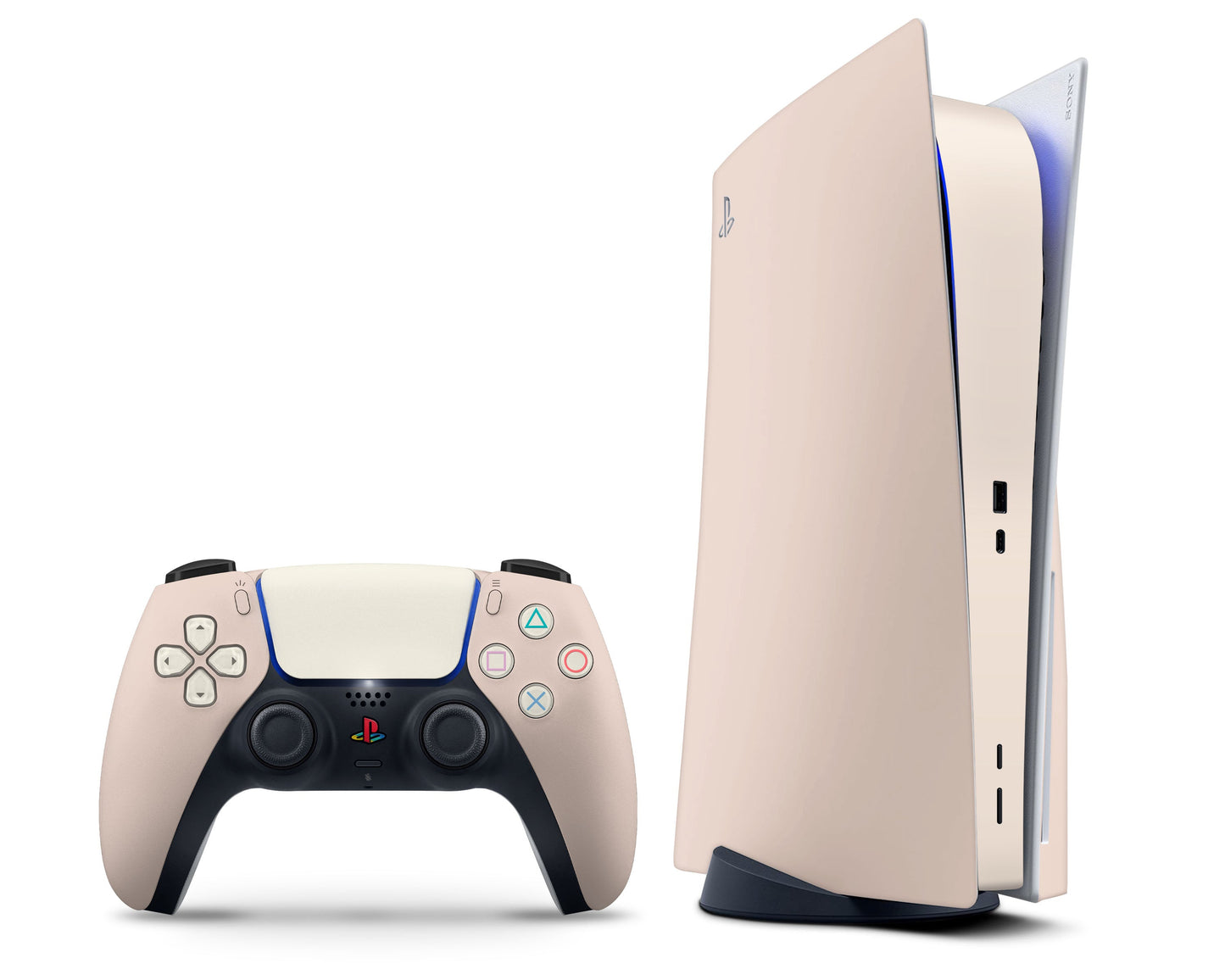 Lux Skins PS5 Hazelnut Latte PS5 Skins - Solid Colours Colour Blocking Skin