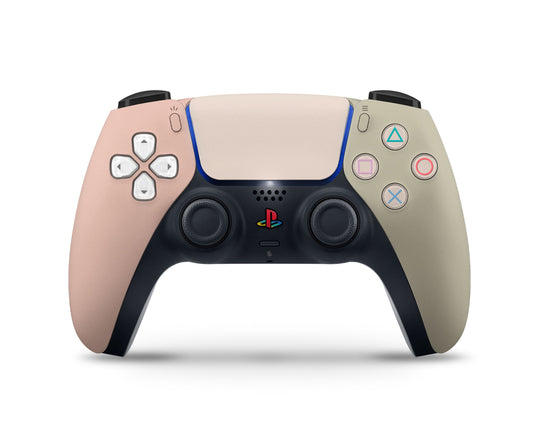 Lux Skins PS5 Controller Soft Parisian GardenSkins - Solid Colours Colour Blocking Skin