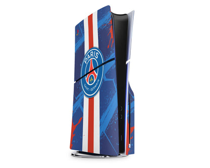 Lux Skins PS5 Slim PSG Football Club PS5 Slim Skins - Sports Soccer Skin