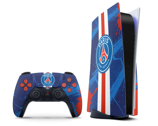 Lux Skins PS5 PSG Football Club PS5 Skins - Sports Soccer Skin