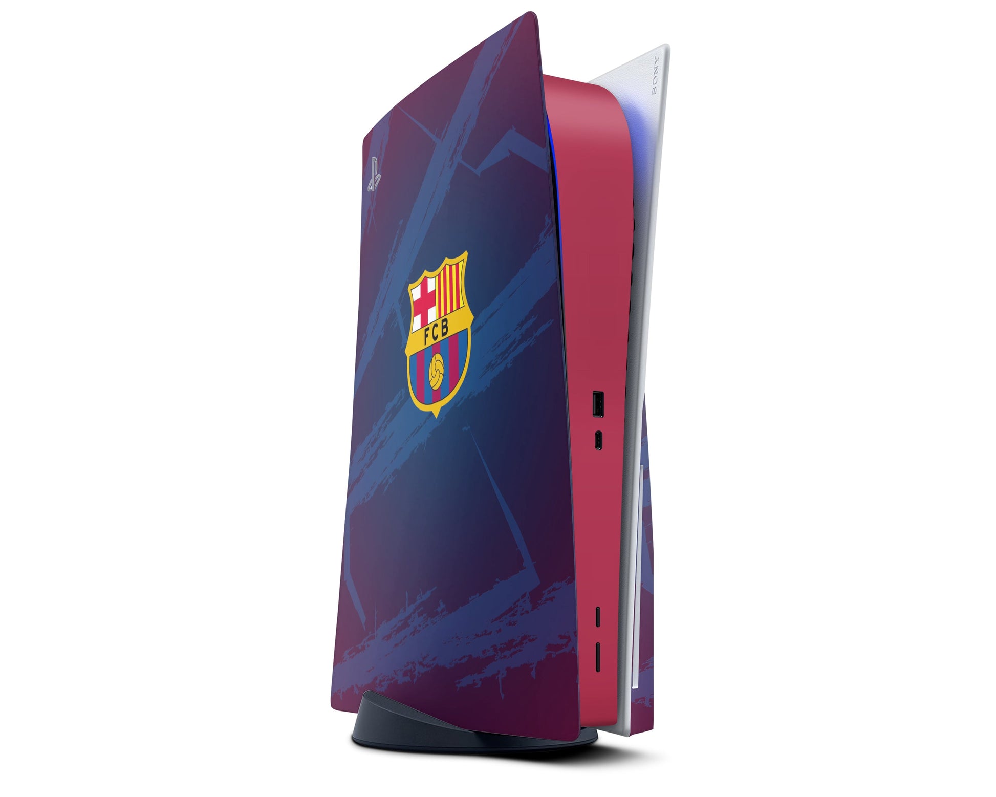 Lux Skins PS5 FC Barcelona PS5 Skins - Sports Soccer Skin