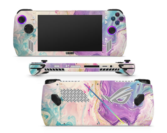 Lux Skins ROG Ally Liquid Marble Swirl ASUS ROG Ally Skins - Pattern Marble Skin