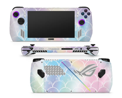 Lux Skins ROG Ally Iridescent Pastel Mermaid ASUS ROG Ally Skins - Pattern Abstract Skin