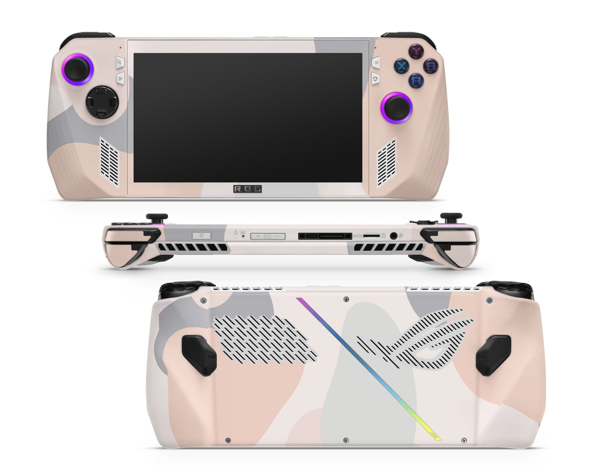 Lux Skins ROG Ally Pastel Camo Beige Creme ASUS ROG Ally Skins - Pattern Abstract Skin