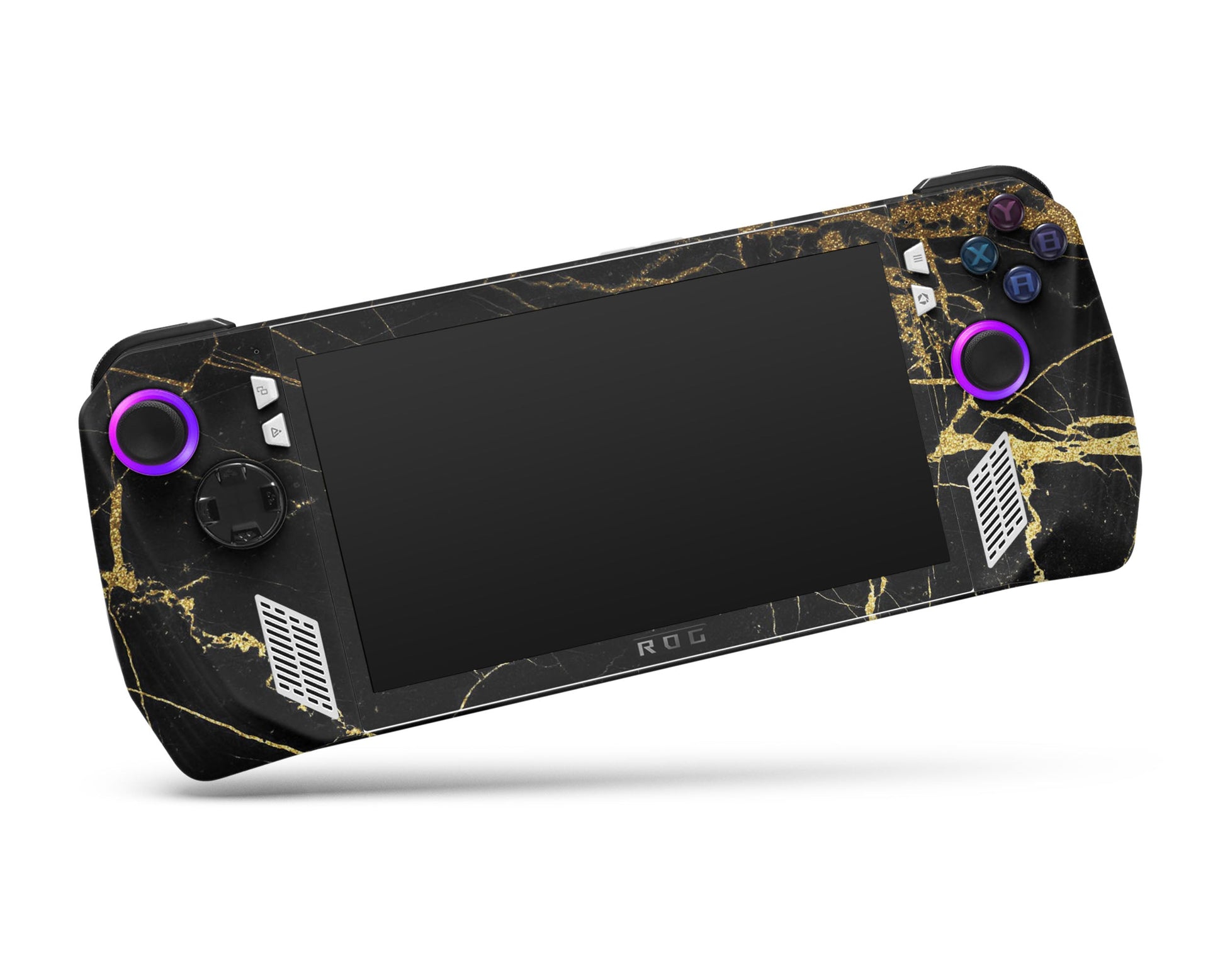 Lux Skins ROG Ally Black Gold Marble ASUS ROG Ally Skins - Pattern Marble Skin