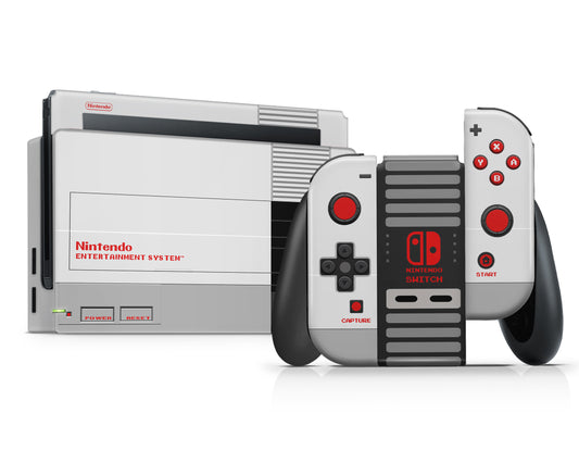 Retro NES Nintendo Switch Skin