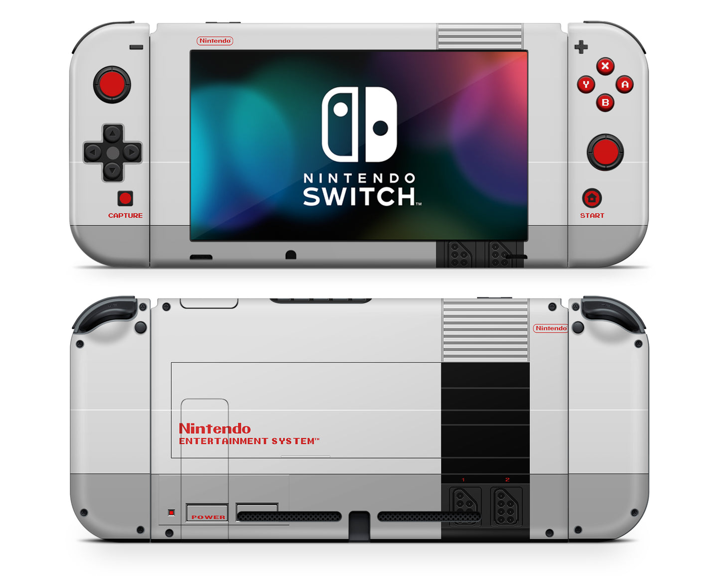 Retro NES Nintendo Switch Skin