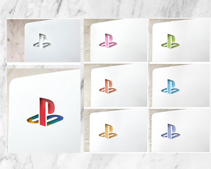 Pastel PS5 Logo Underlay Set PlayStation Decals