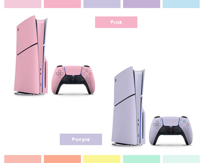 Signature Pastel Series PS5 Slim Skin