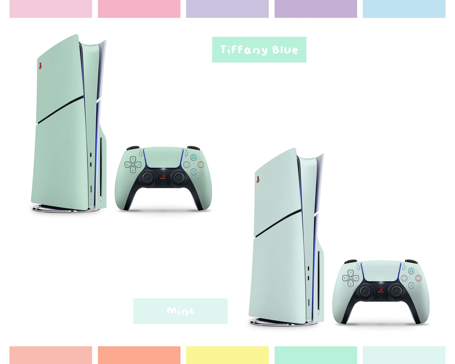 Signature Pastel Series PS5 Slim Skin