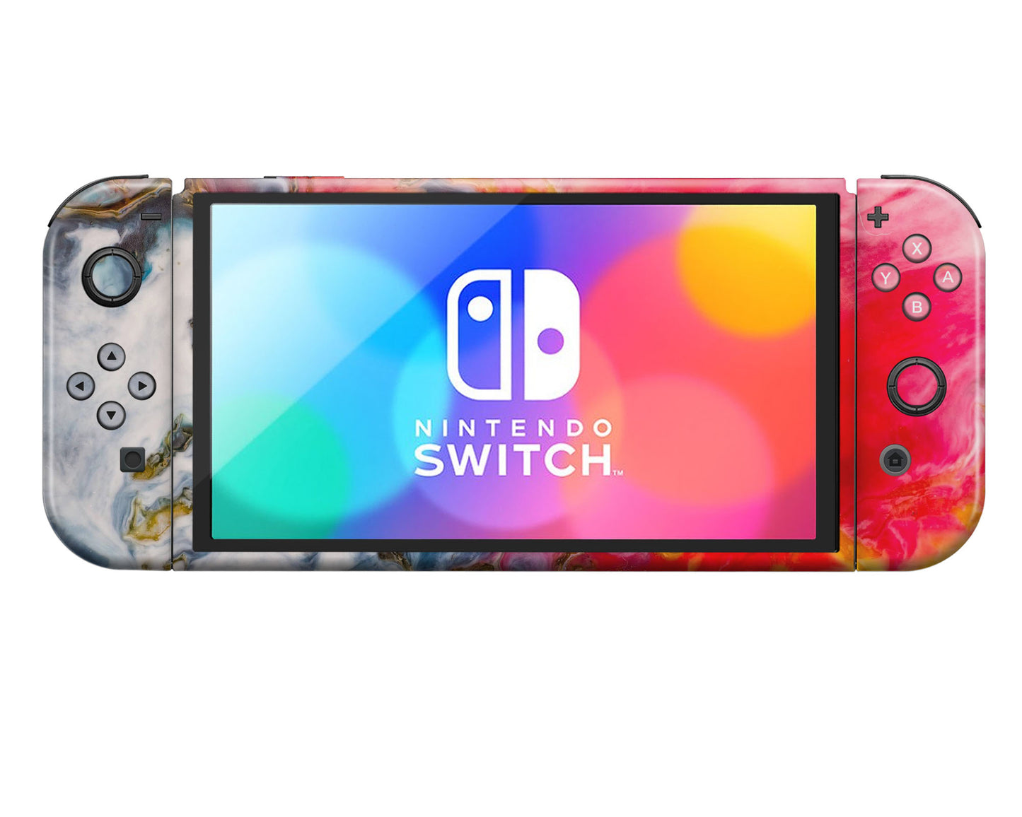 Ethereal Volcano Avalanche Marble Nintendo Switch OLED Skin