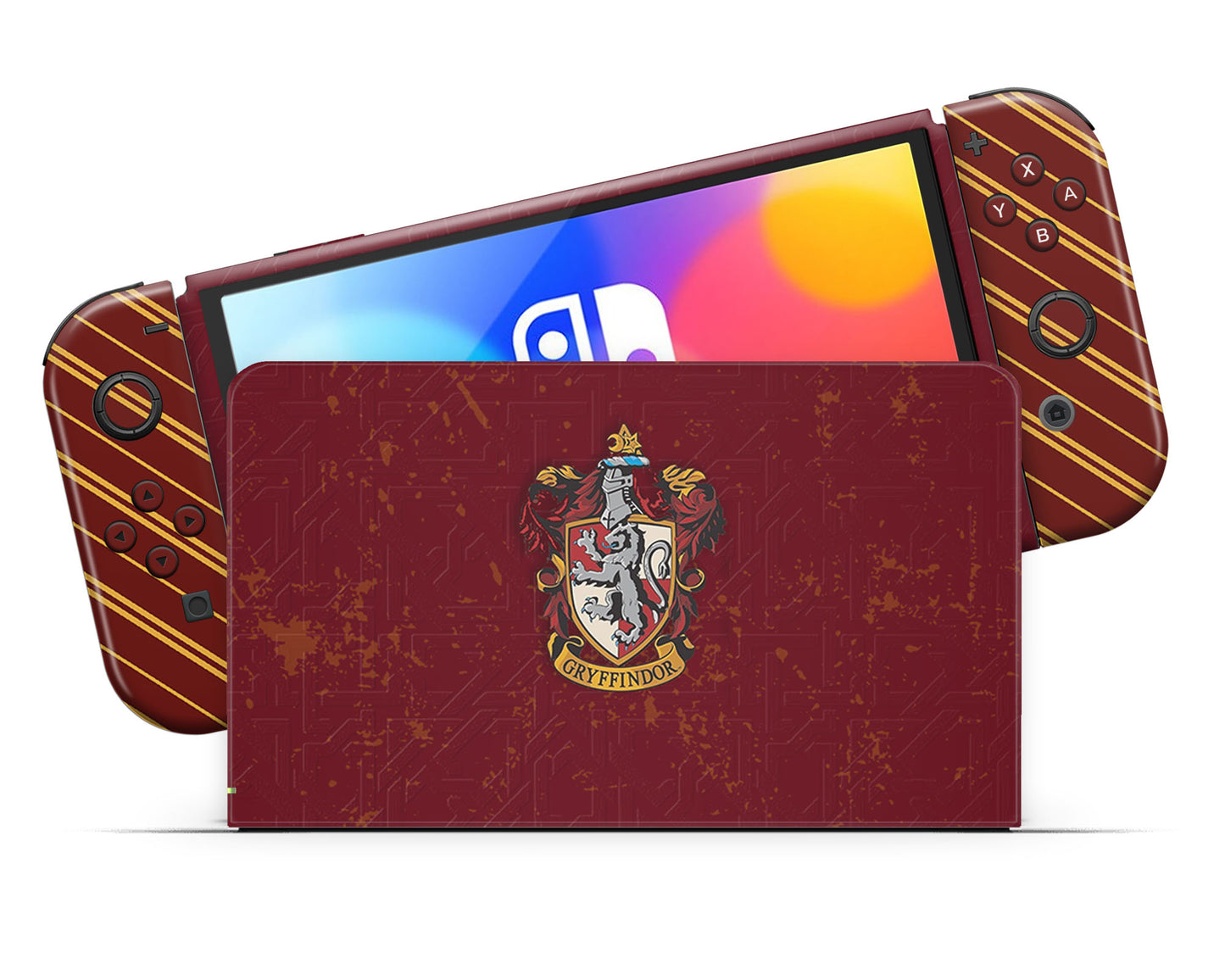 Harry Potter Gryffindor Nintendo Switch OLED Skin