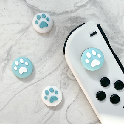 Pastel Blue Paw Thumb Grip