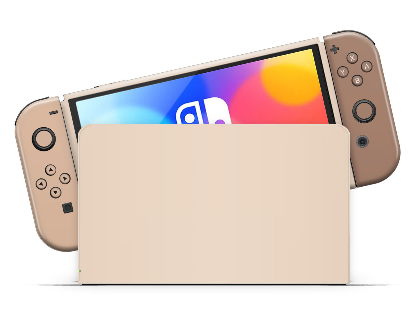 Iced Latte Nintendo Switch OLED Skin