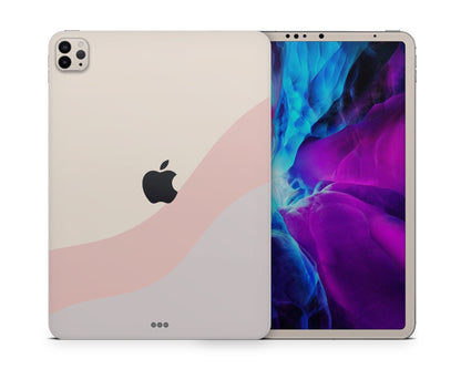 Lux Skins iPad Ceramic Rose Pastels iPad Pro 12.9" Gen 5 Skins - Solid Colours Colour Blocking Skin