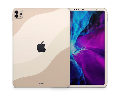 Lux Skins iPad Creme Caramel iPad Pro 12.9" Gen 5 Skins - Solid Colours Colour Blocking Skin