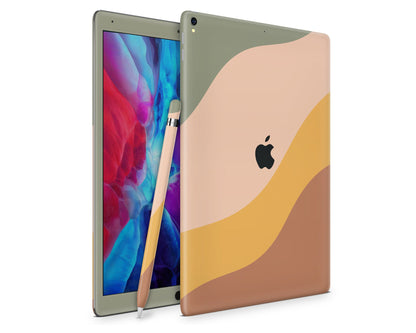 Lux Skins iPad Tuscan Summer iPad Pro 12.9" Gen 5 Skins - Solid Colours Colour Blocking Skin