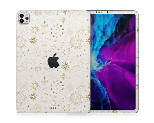 Lux Skins iPad Constellation Stargazing Day iPad Pro 12.9" Gen 5 Skins - Pattern Galaxy Skin