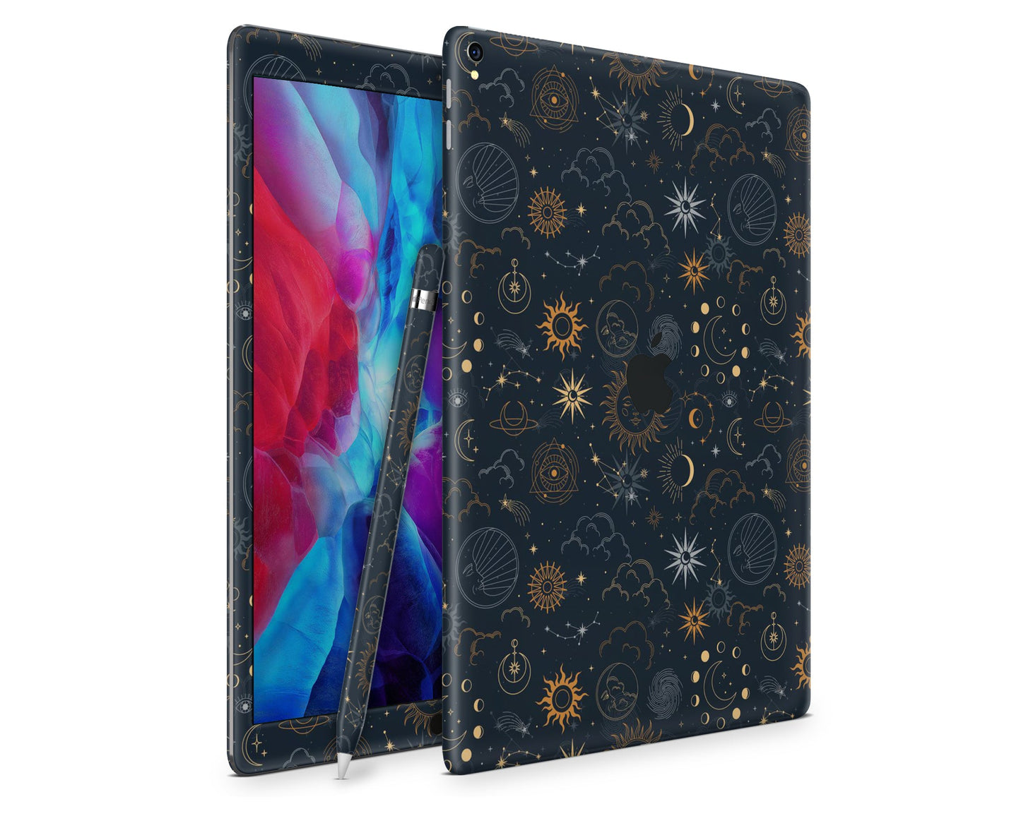 Lux Skins iPad Constellation Stargazing Night iPad Pro 12.9" Gen 5 Skins - Pattern Galaxy Skin