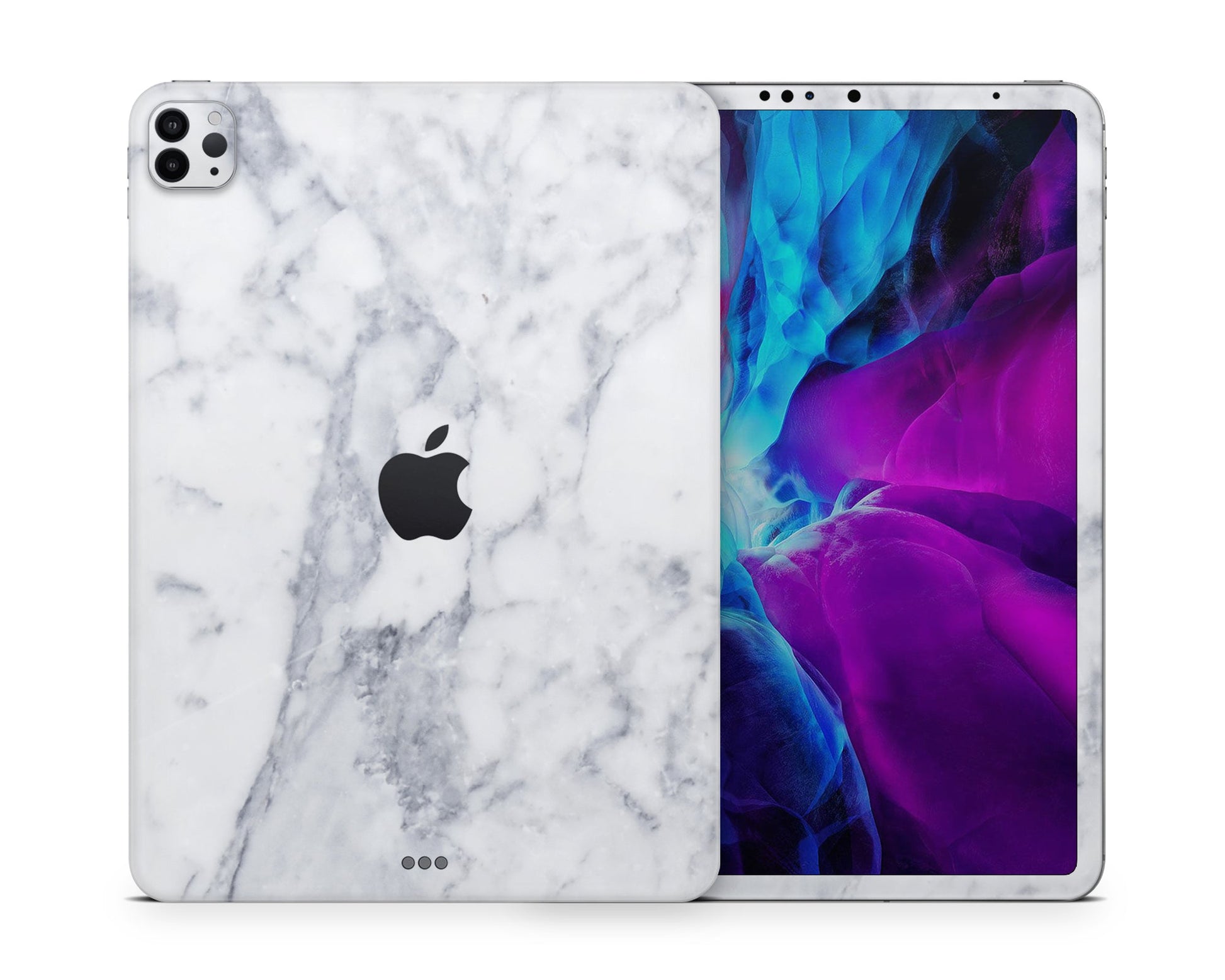 Lux Skins iPad White Marble iPad Pro 12.9" Gen 5 Skins - Pattern  Skin