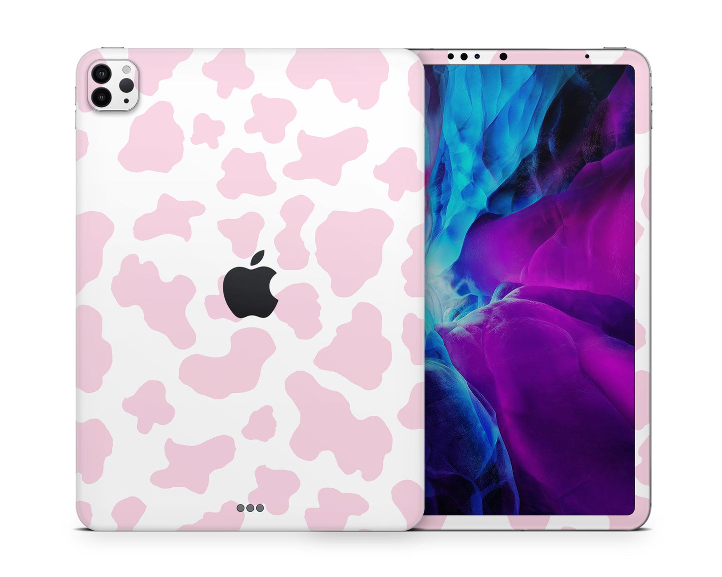 Lux Skins iPad Strawberry Milk Cow Print iPad Pro 12.9" Gen 5 Skins - Art Animals Skin