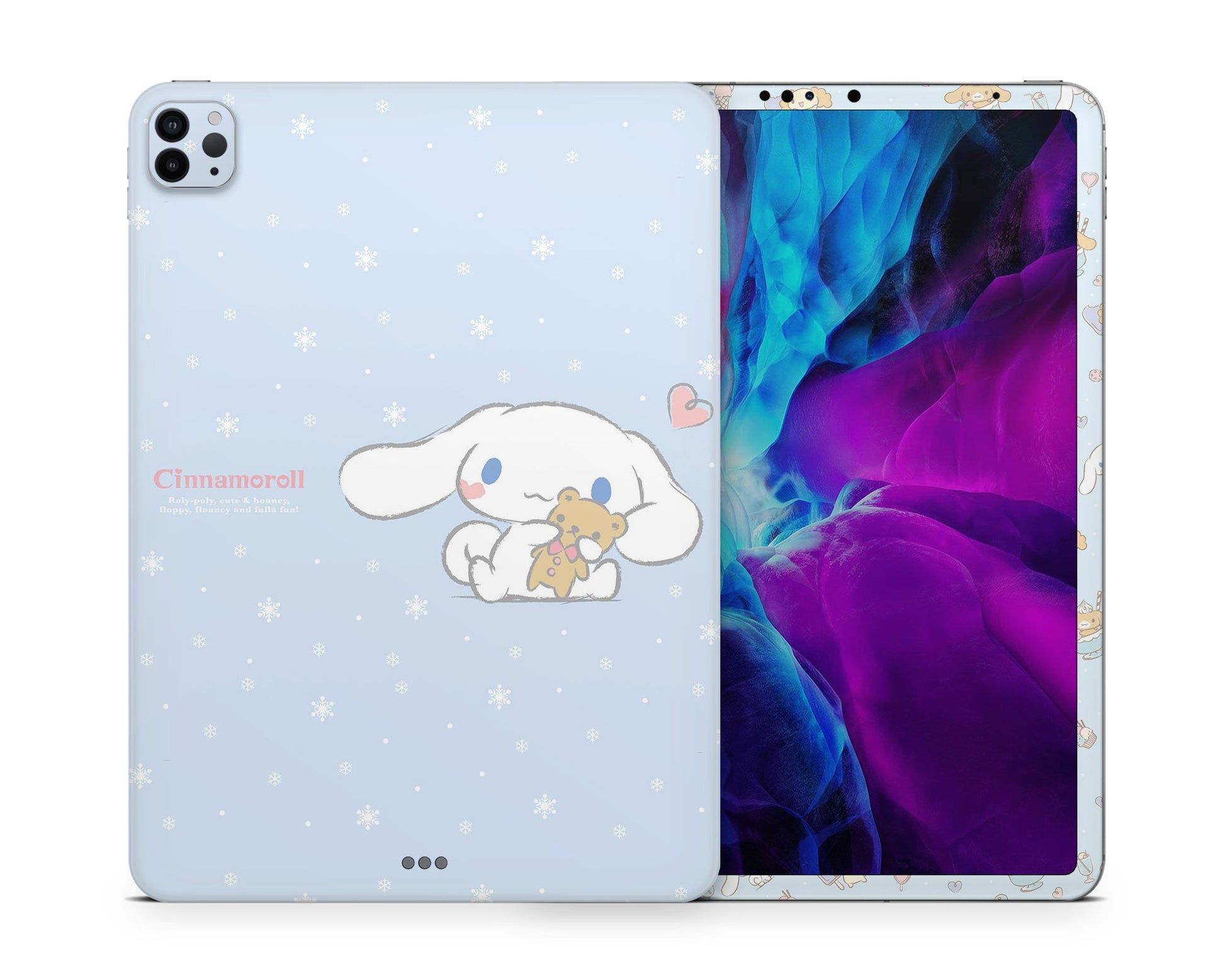 Lux Skins iPad Cinnamoroll Baby Blue iPad Pro 12.9" Gen 5 Skins - Anime Cinnamoroll Skin