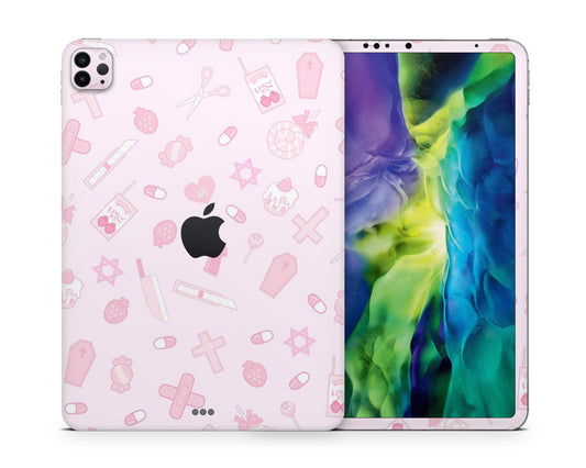 Lux Skins iPad I Love Pink iPad Pro 12.9" Gen 5 Skins - Cute  Skin