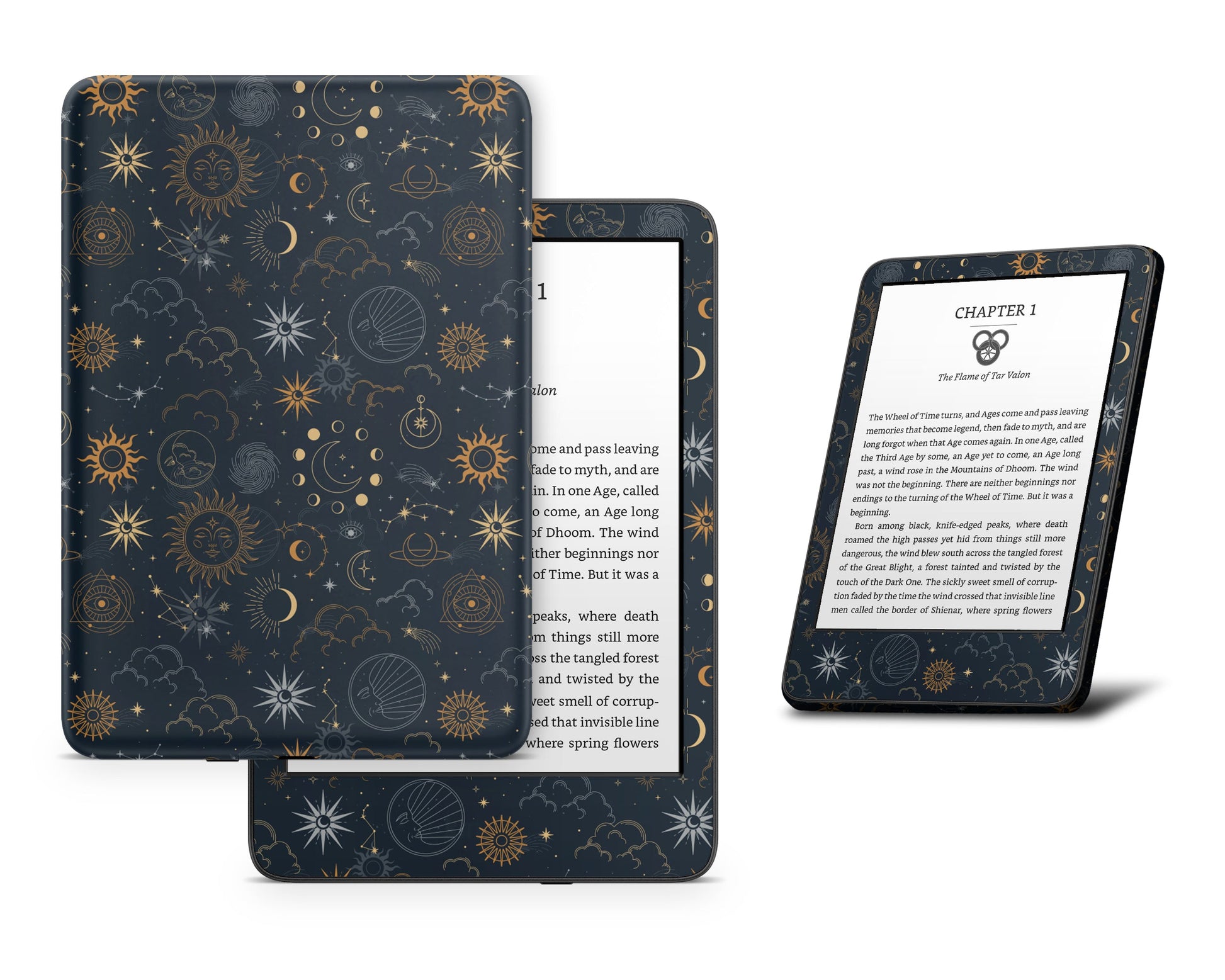 Lux Skins Kindle Constellation Stargazing Night Kindle Gen 10 Skins - Pattern Galaxy Skin