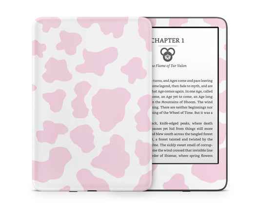 Lux Skins Kindle Strawberry Milk Cow Print Kindle Gen 11 Skins - Art Animals Skin