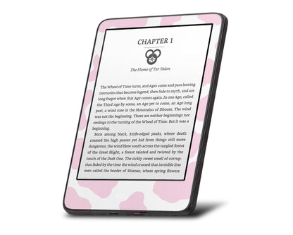 Lux Skins Kindle Strawberry Milk Cow Print Kindle Gen 10 Skins - Art Animals Skin