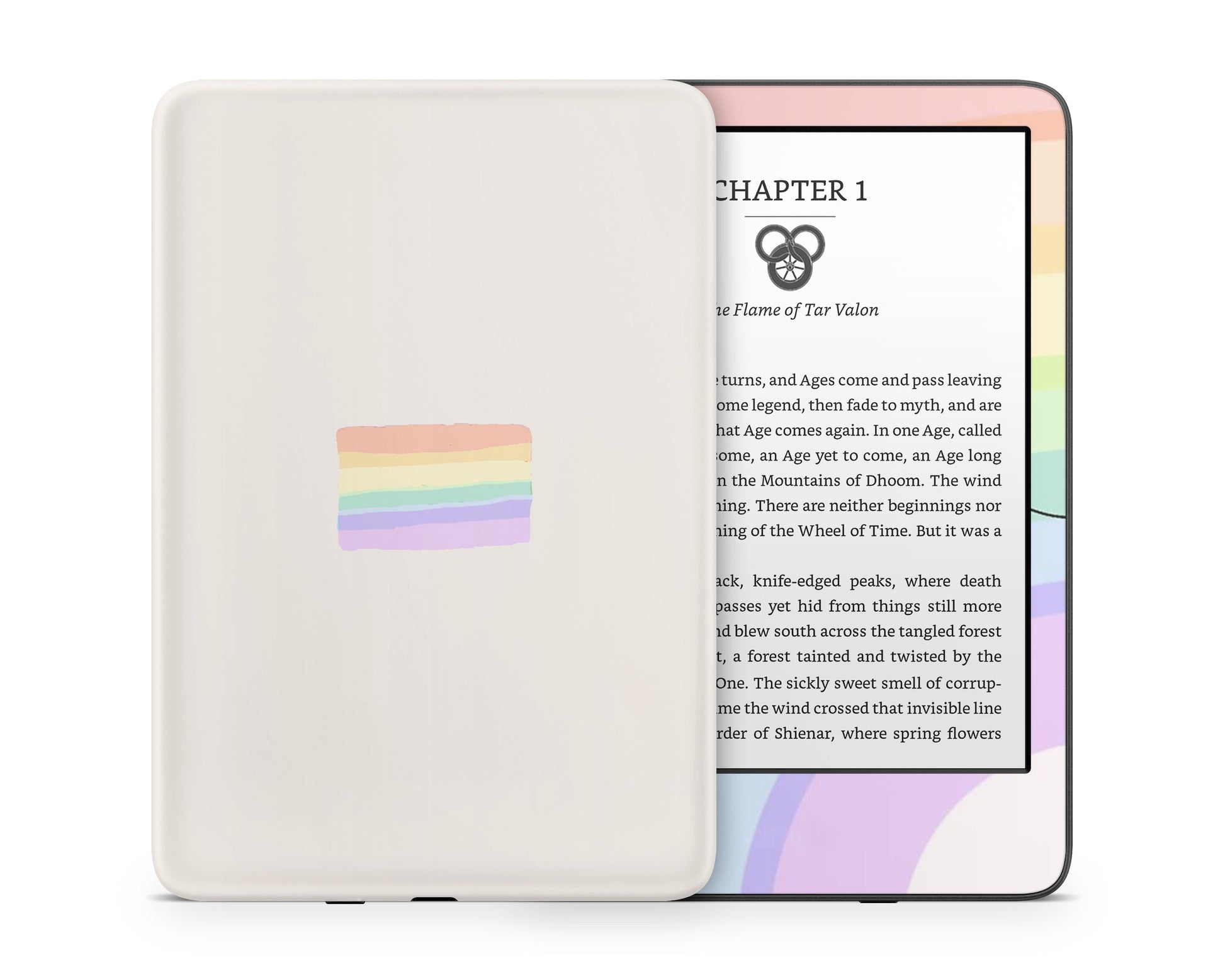 Lux Skins Kindle LGBT Rainbow Flag Kindle Gen 11 Skins - Art Pride Series Skin