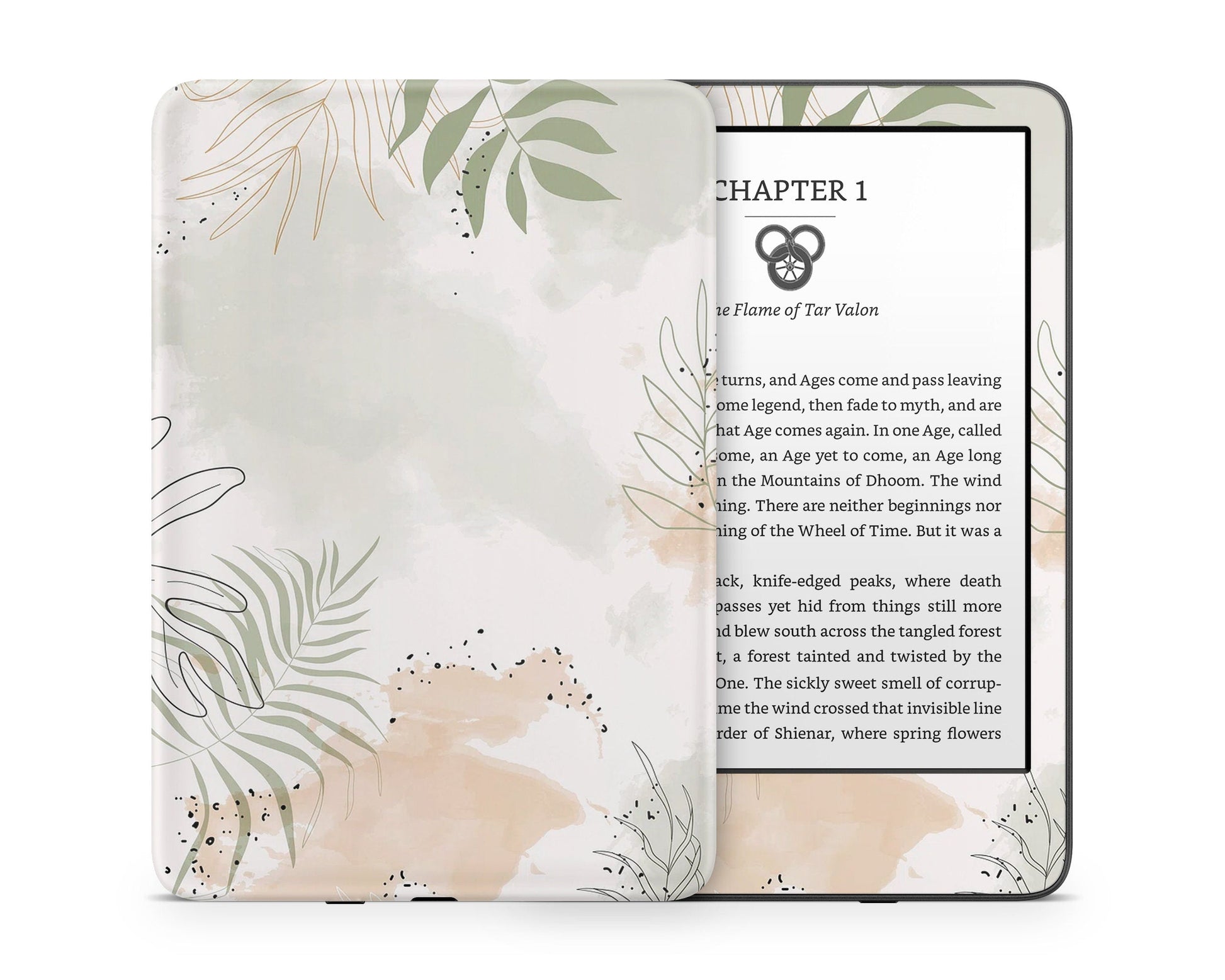 Lux Skins Kindle Forest Symphony Kindle Gen 11 Skins - Art Floral Skin