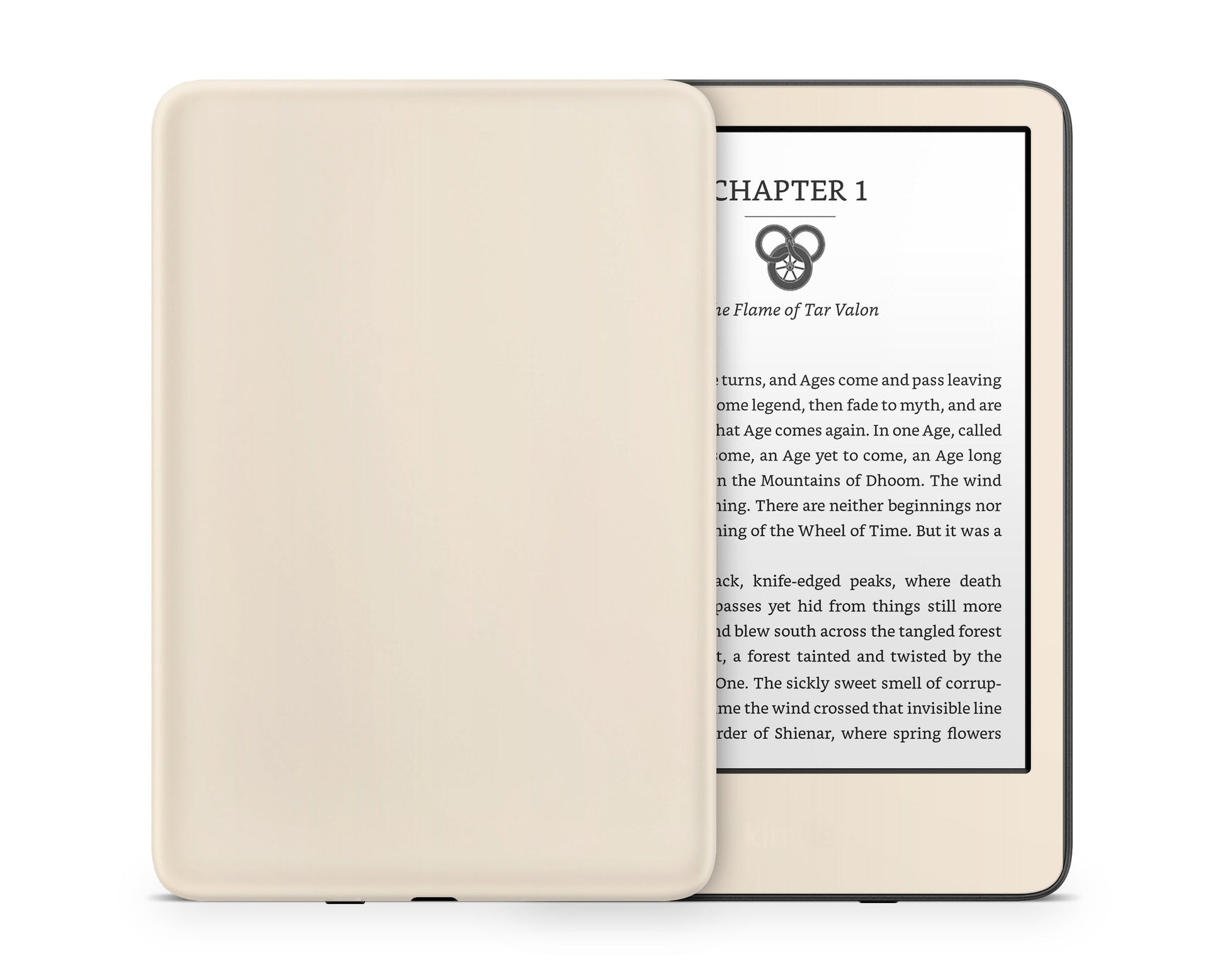 Lux Skins Kindle Vanilla Buttercream Kindle Gen 11 Skins - Solid Colours Solid Colours Skin