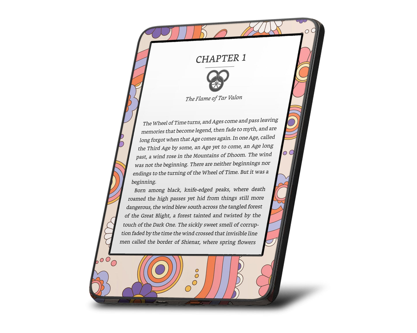 Lux Skins Kindle Groovy Gen Z Kindle Gen 10 Skins - Art Artwork Skin