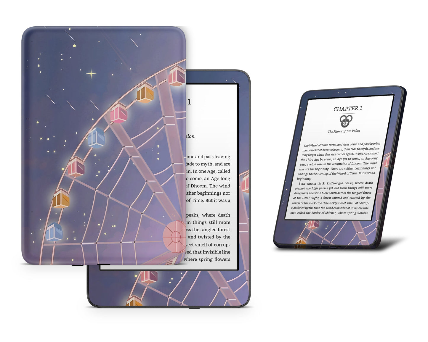 Lux Skins Kindle Ferris Wheel Kindle Gen 8 Skins - Art Artwork Skin