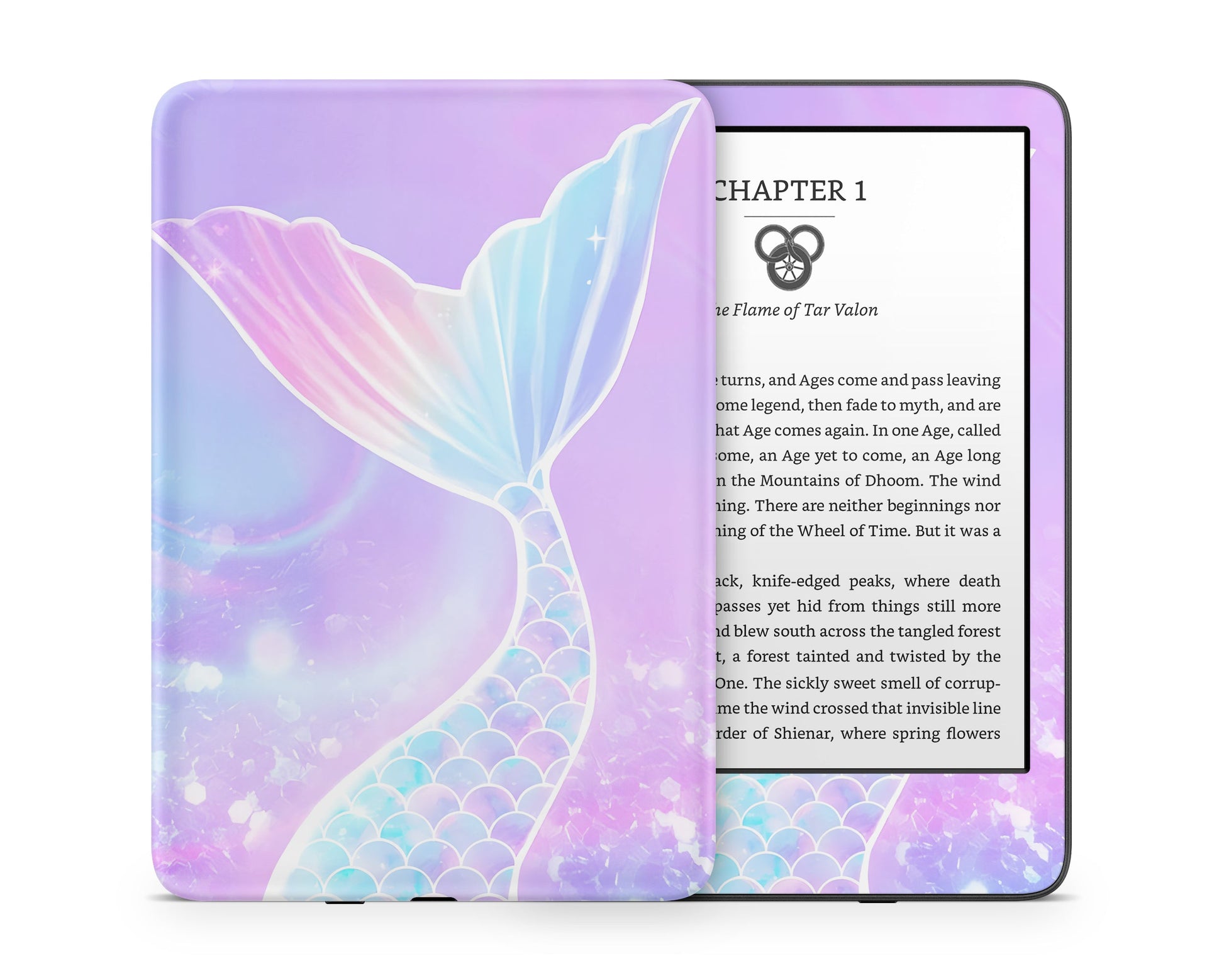 Lux Skins Kindle Mermaid Tail Kindle Gen 11 Skins - Art Artwork Skin