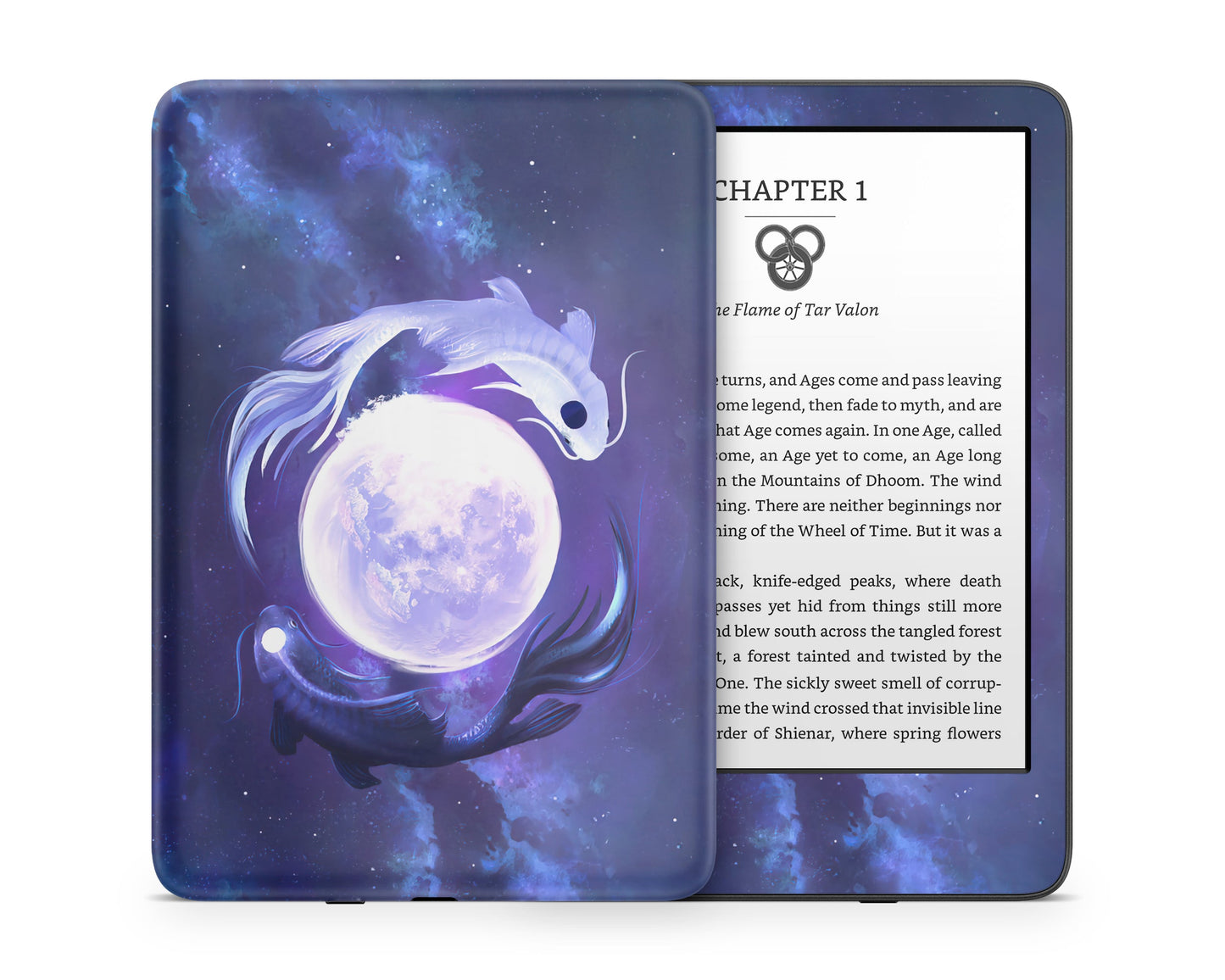 Lux Skins Kindle Fantasy Koi Kindle Gen 11 Skins - Art Artwork Skin