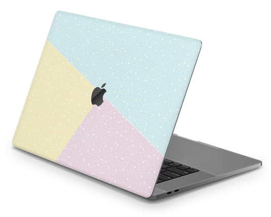 Lux Skins MacBook Retro Colorwave Dots Pro 16" (A2141) Skins - Solid Colours Colour Blocking Skin